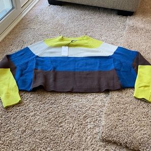 Never worn crop sweater